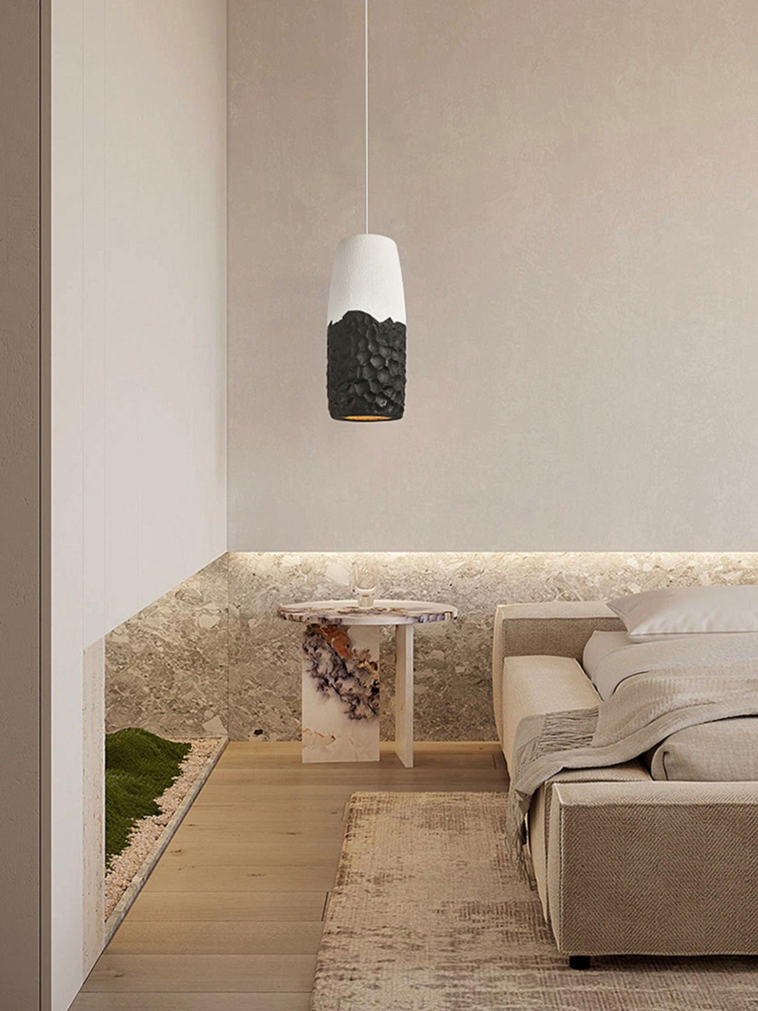 Orphaarae Modern Minimalist Plastic Pendant Lamp-Neutral Decor