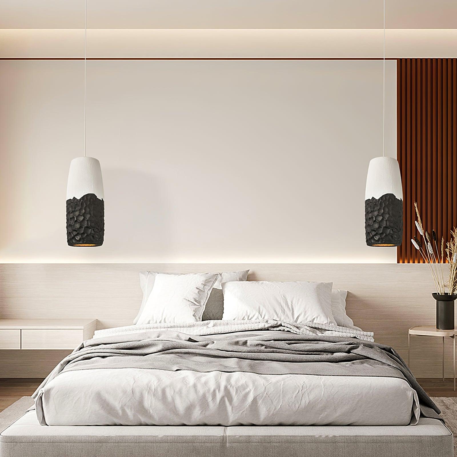 Orphaarae Modern Minimalist Plastic Pendant Lamp-Neutral Decor