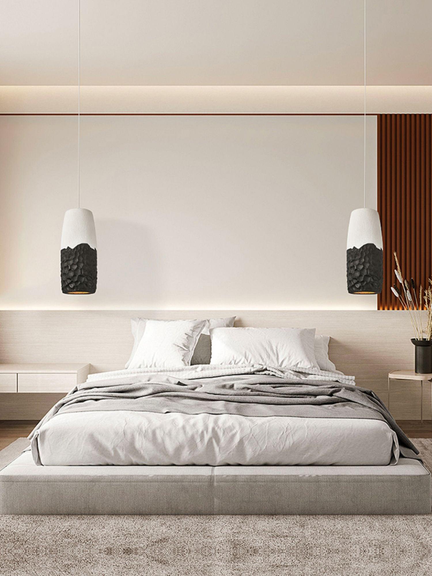 Orphaarae Modern Minimalist Plastic Pendant Lamp-Neutral Decor