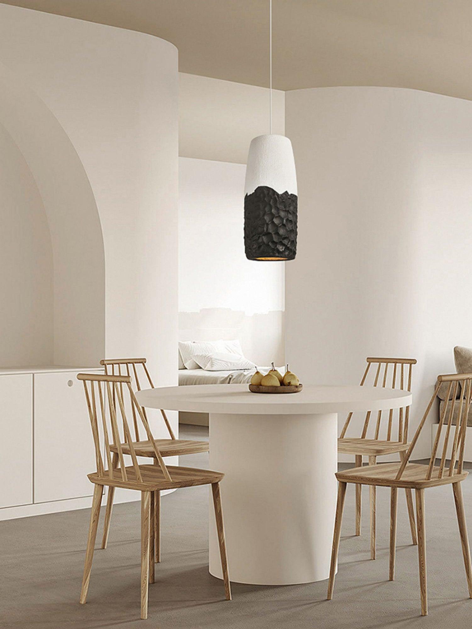 Orphaarae Modern Minimalist Plastic Pendant Lamp-Neutral Decor