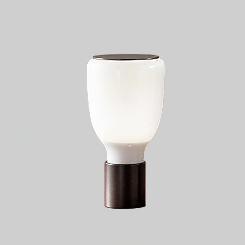 Vathayra Glass Table Lamp-Neutral Decor