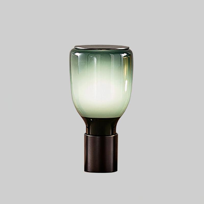 Vathayra Glass Table Lamp-Neutral Decor