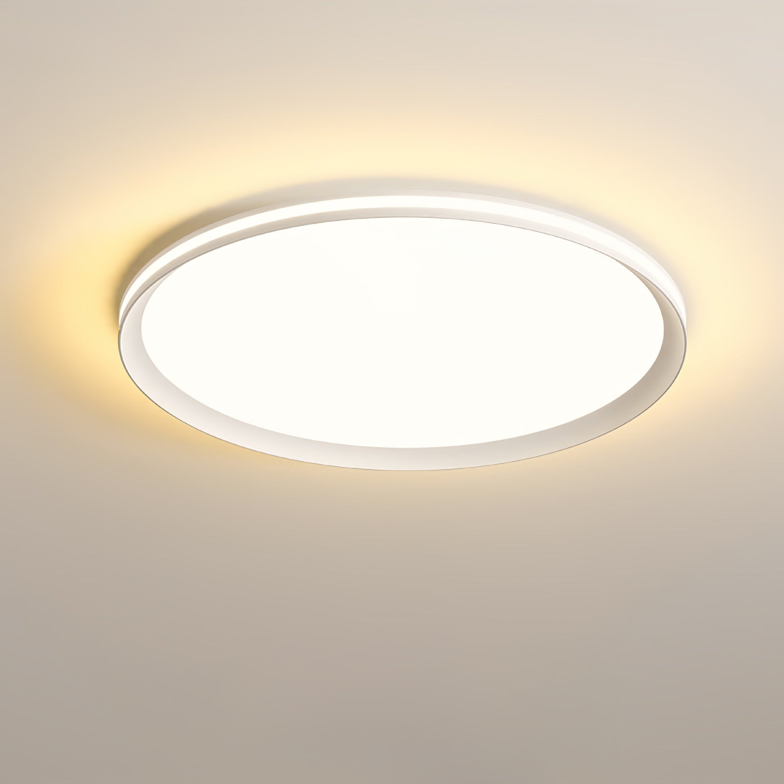 Avtheira Modern Minimalist Circular LED Ceiling Light-Neutral Decor