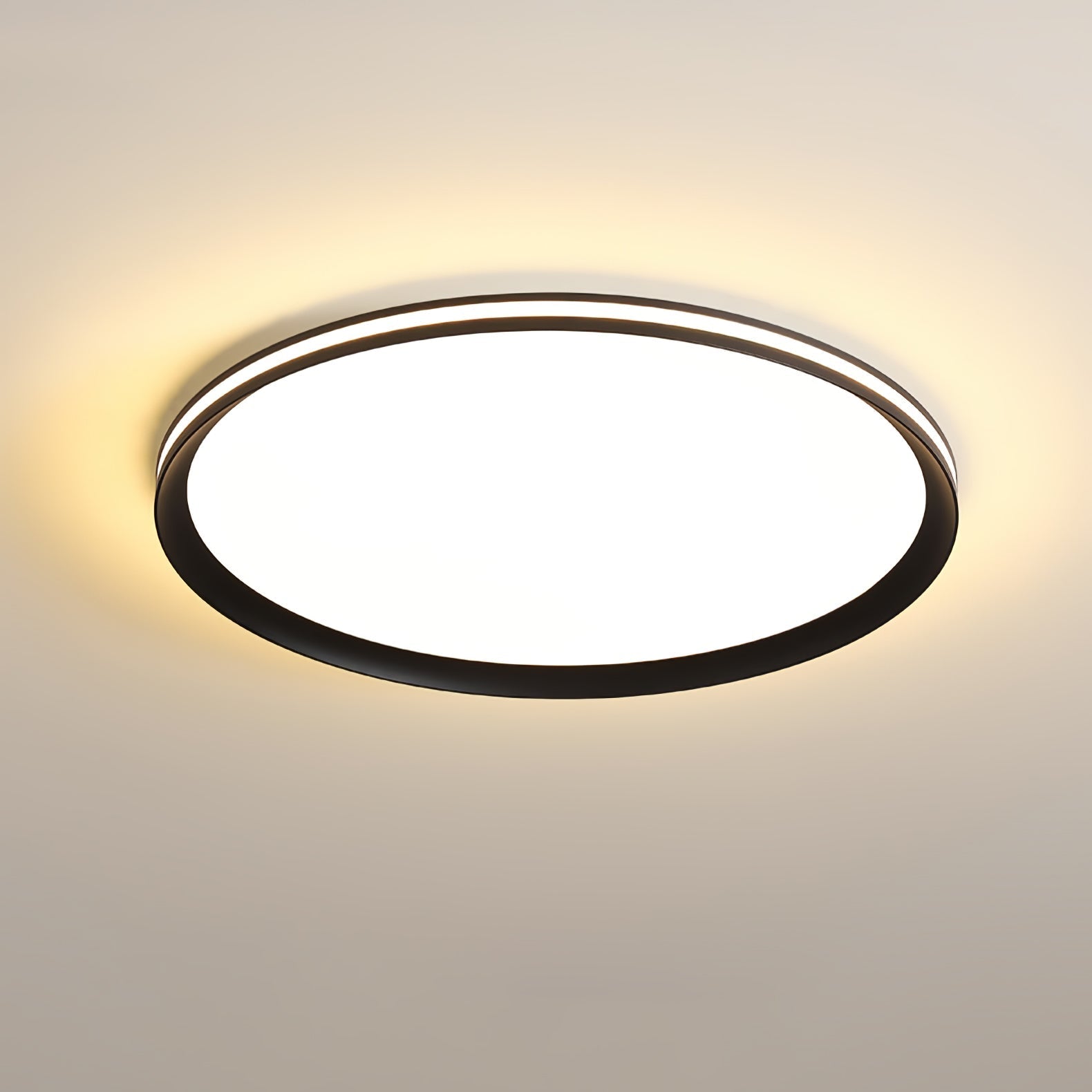 Avtheira Modern Minimalist Circular LED Ceiling Light-Neutral Decor
