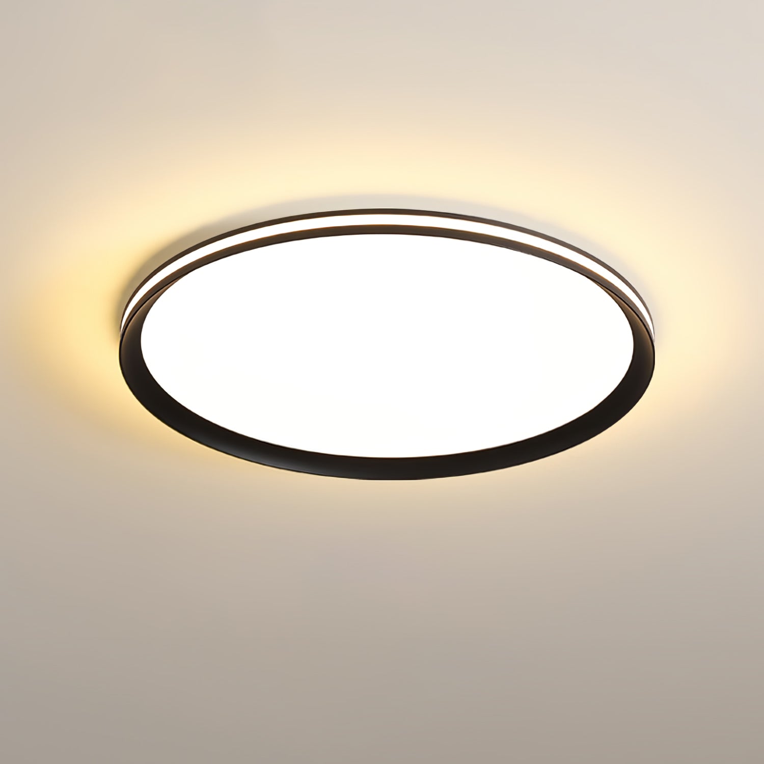 Avtheira Modern Minimalist Circular LED Ceiling Light-Neutral Decor