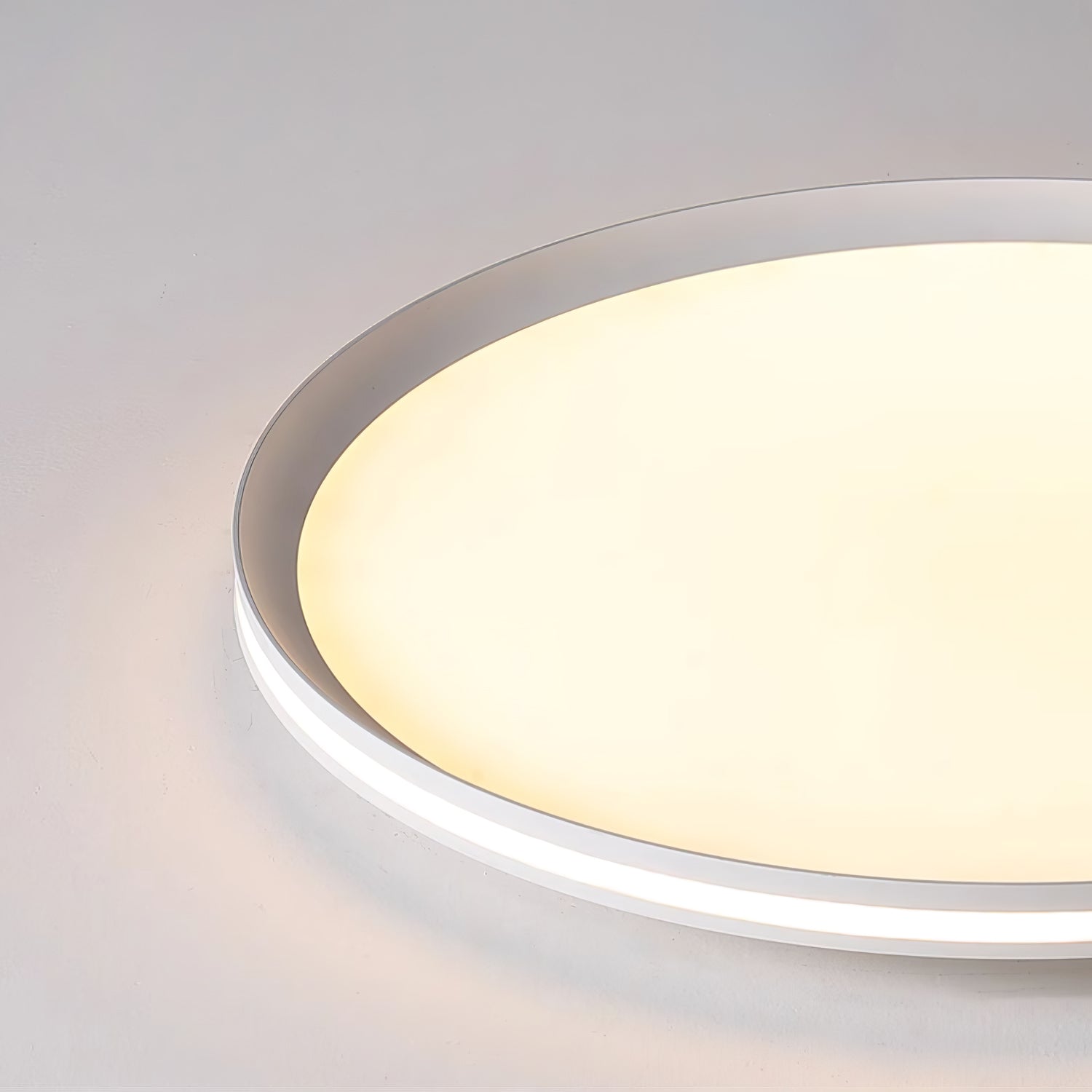 Avtheira Modern Minimalist Circular LED Ceiling Light-Neutral Decor