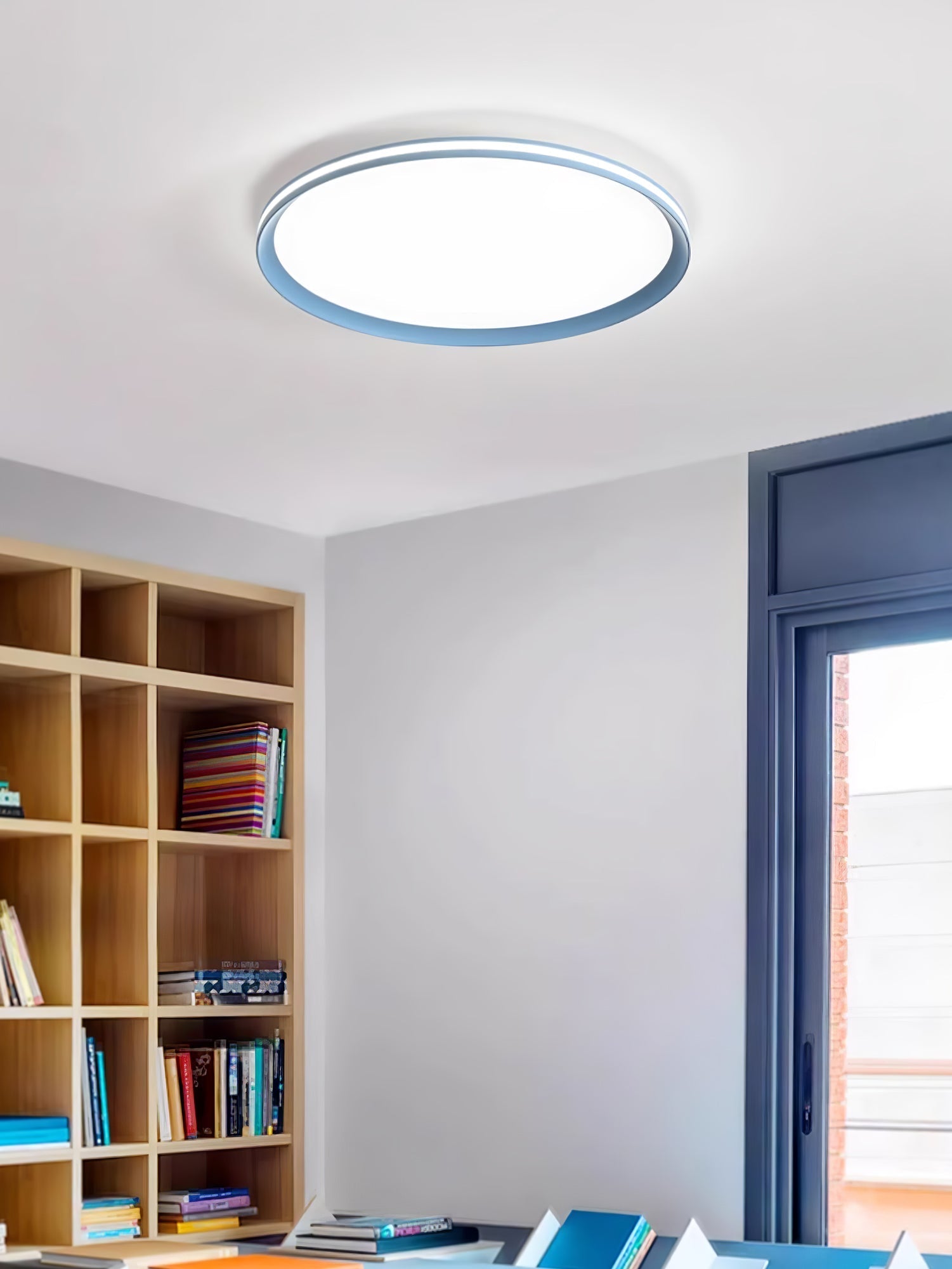 Avtheira Modern Minimalist Circular LED Ceiling Light-Neutral Decor