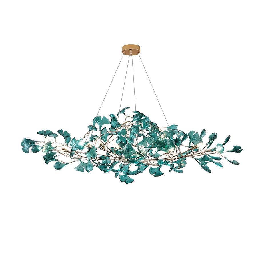 Ralenis Luxury Ginkgo Leaf Chandelier-Neutral Decor