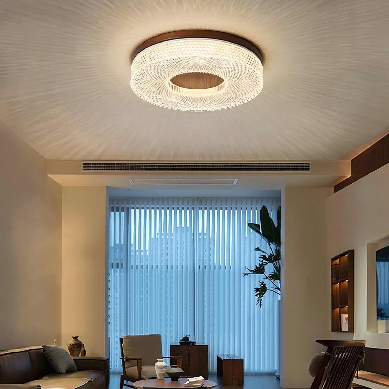 Ecor Ceiling Lamp Acrylic Ring Modern Minimalist-Neutral Decor