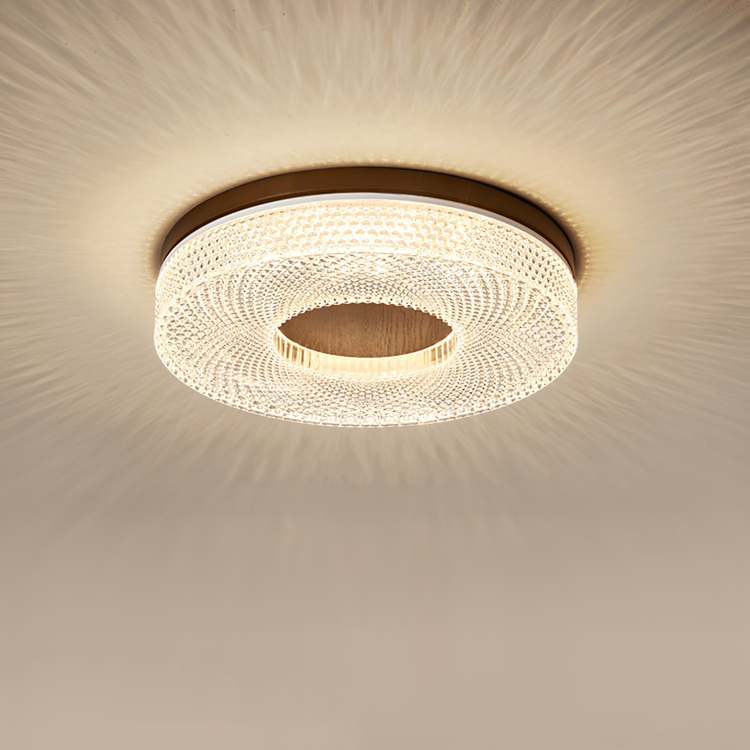 Ecor Ceiling Lamp Acrylic Ring Modern Minimalist-Neutral Decor