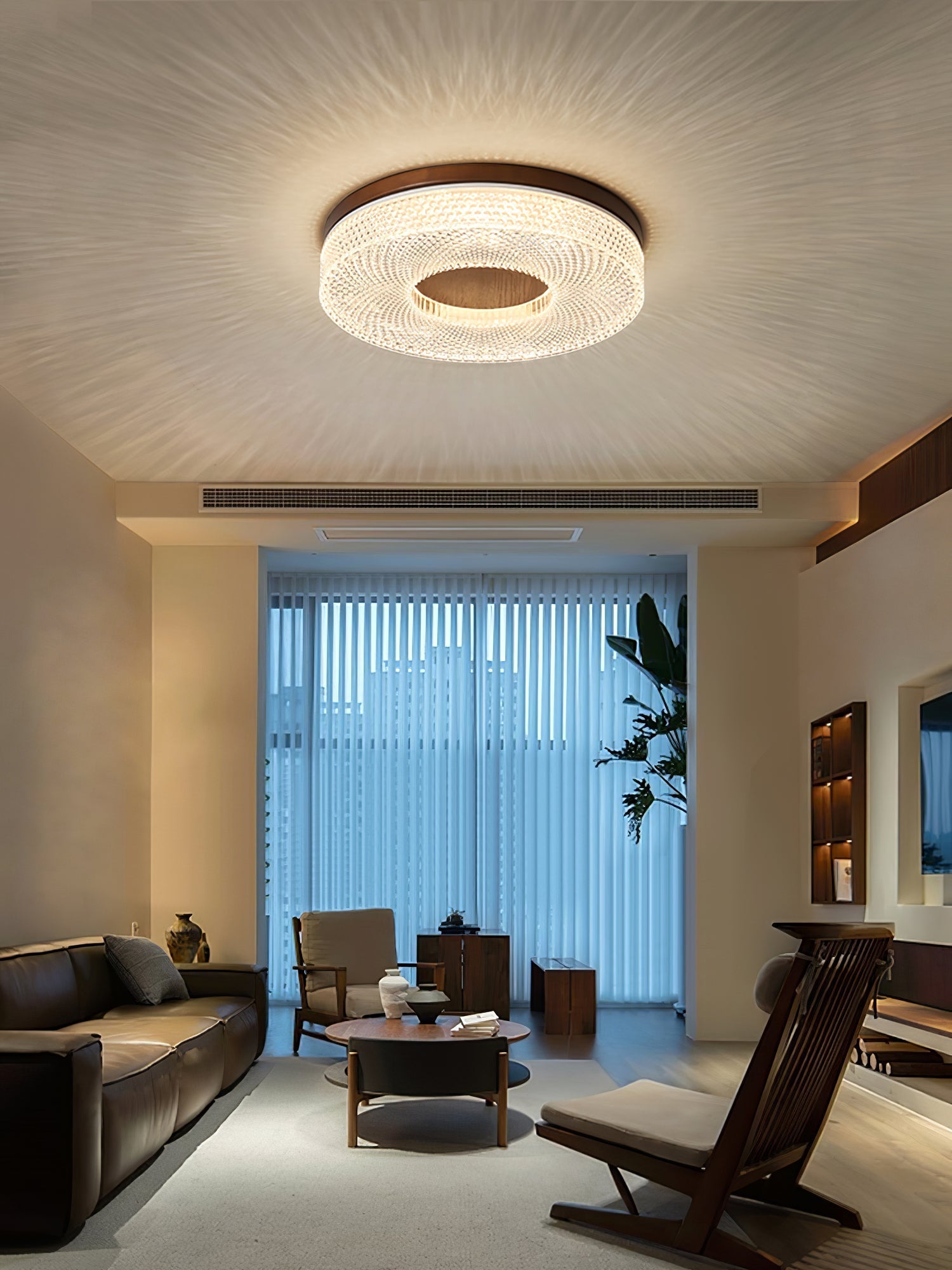 Ecor Ceiling Lamp Acrylic Ring Modern Minimalist-Neutral Decor