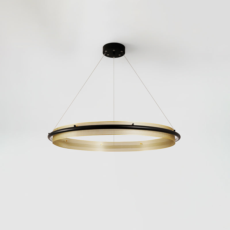 Erveliel Modern Minimalist LED Round Chandelier-Neutral Decor