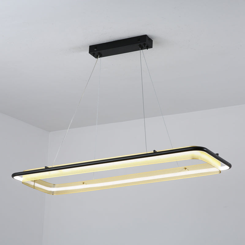 Erveliel Modern Minimalist LED Round Chandelier-Neutral Decor