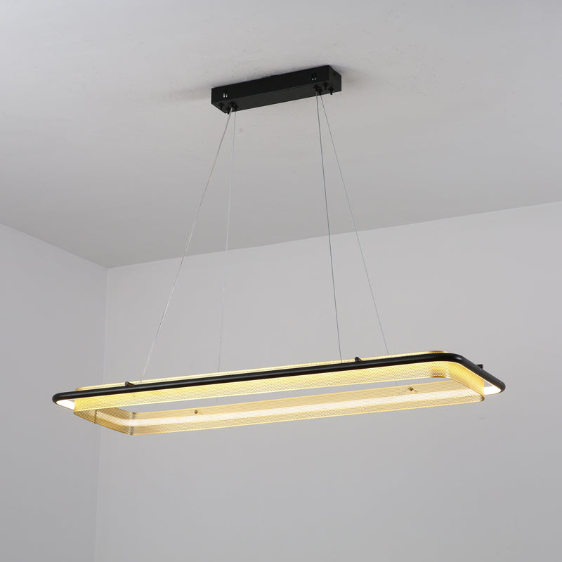 Erveliel Modern Minimalist LED Round Chandelier-Neutral Decor