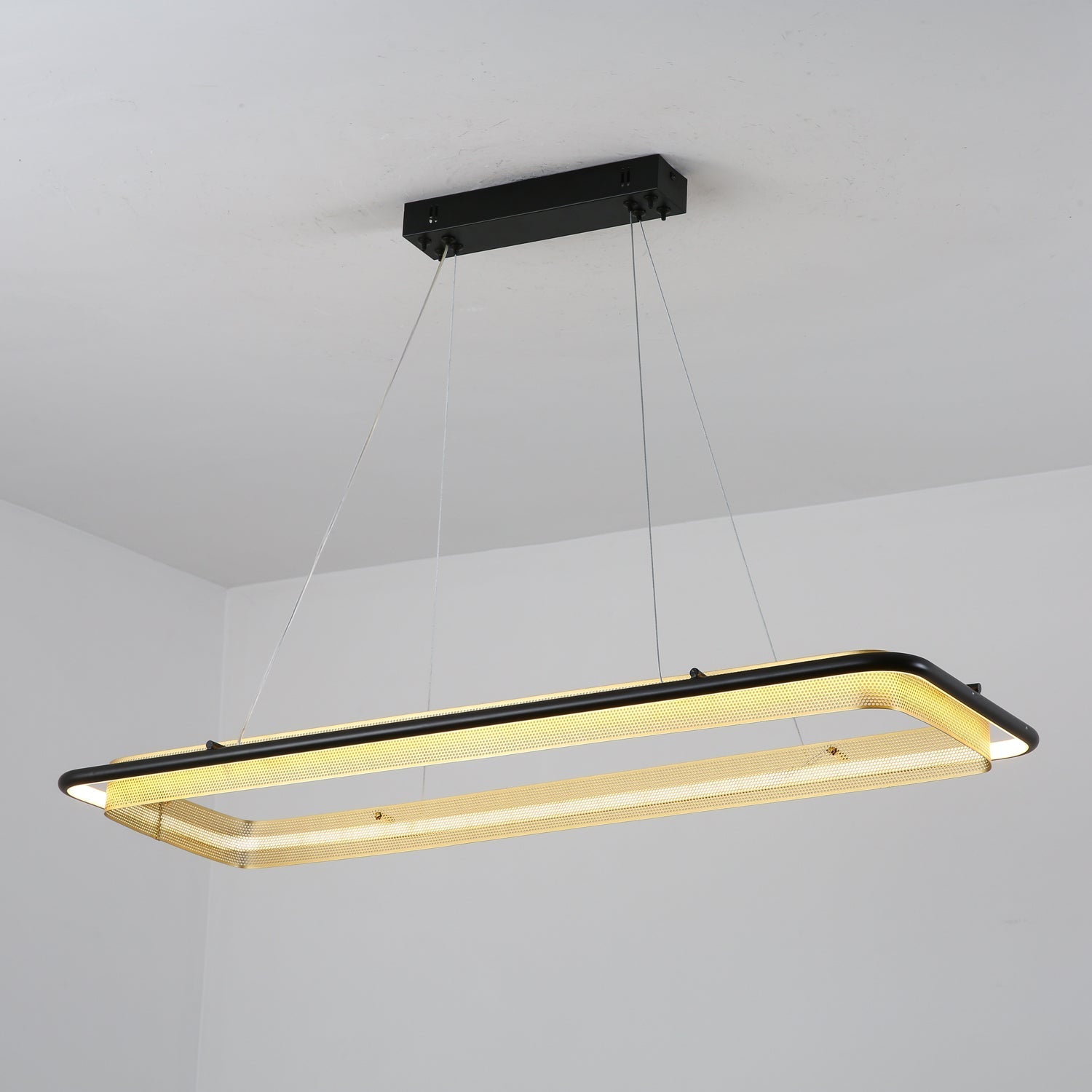 Erveliel Modern Minimalist LED Round Chandelier-Neutral Decor