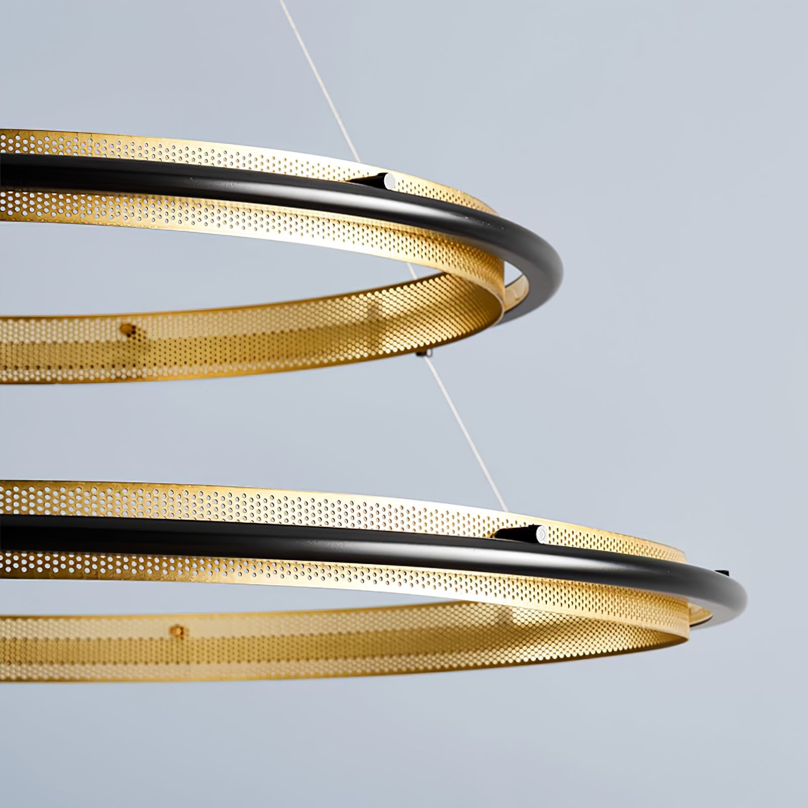 Erveliel Modern Minimalist LED Round Chandelier-Neutral Decor