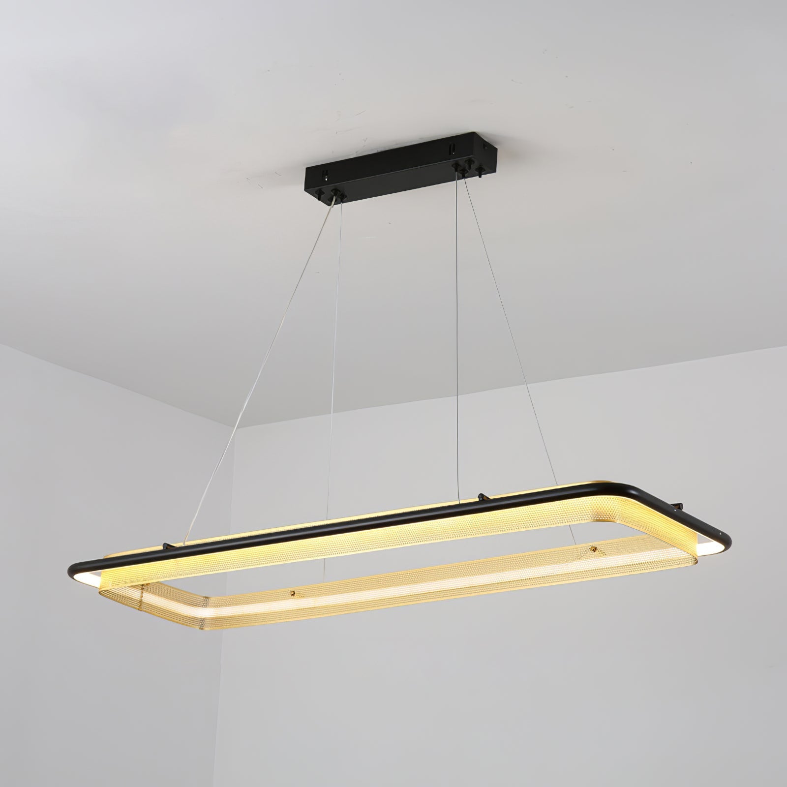 Erveliel Modern Minimalist LED Round Chandelier-Neutral Decor