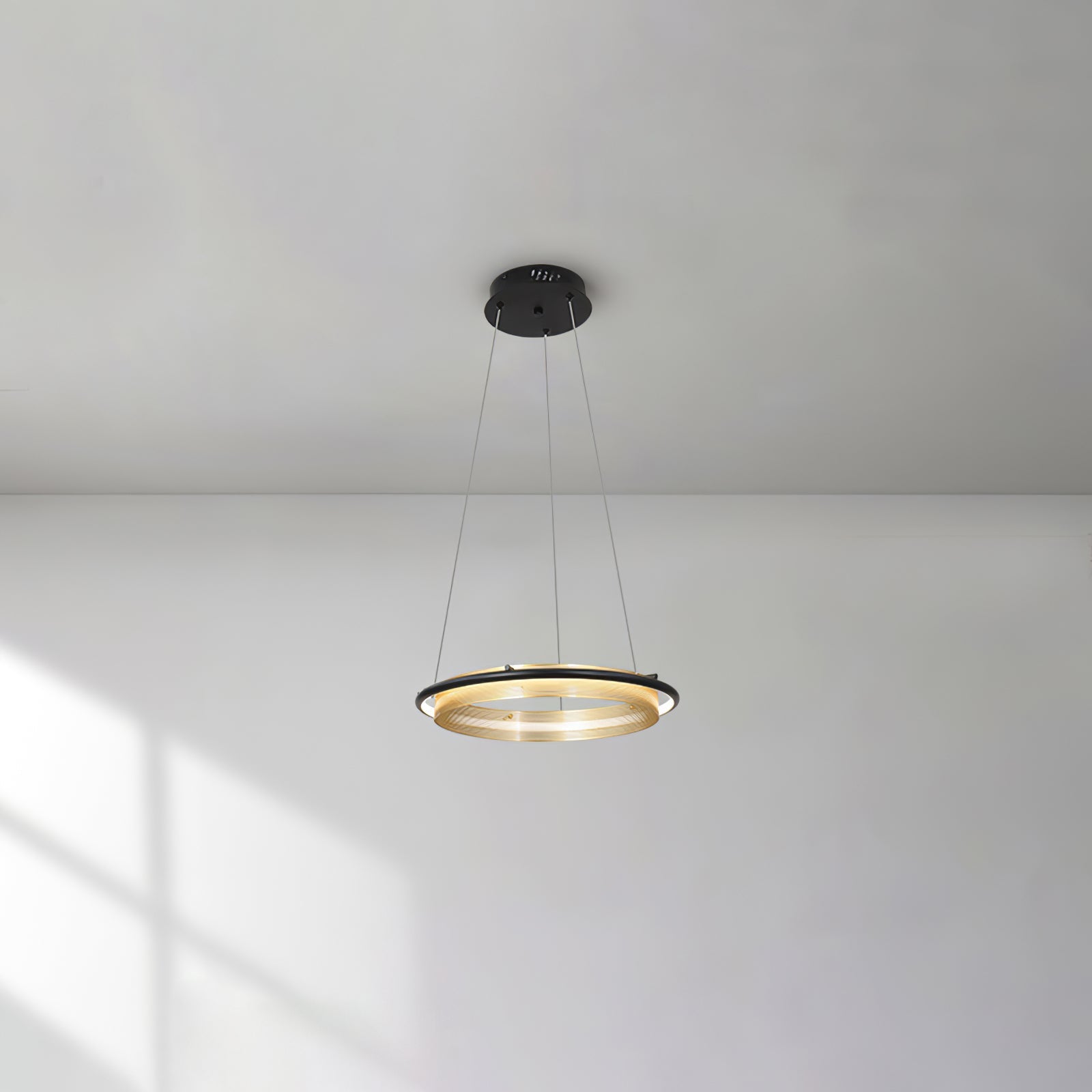 Erveliel Modern Minimalist LED Round Chandelier-Neutral Decor