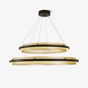 Erveliel Modern Minimalist LED Round Chandelier-Neutral Decor