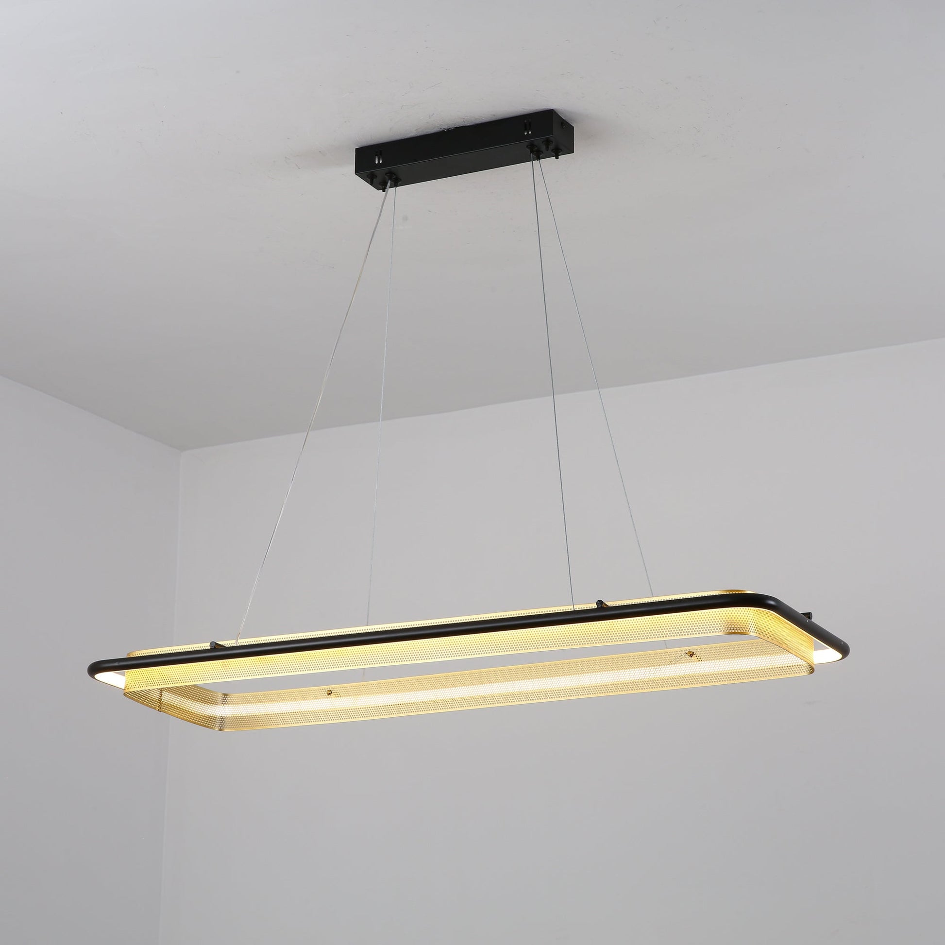 Erveliel Modern Minimalist LED Round Chandelier-Neutral Decor