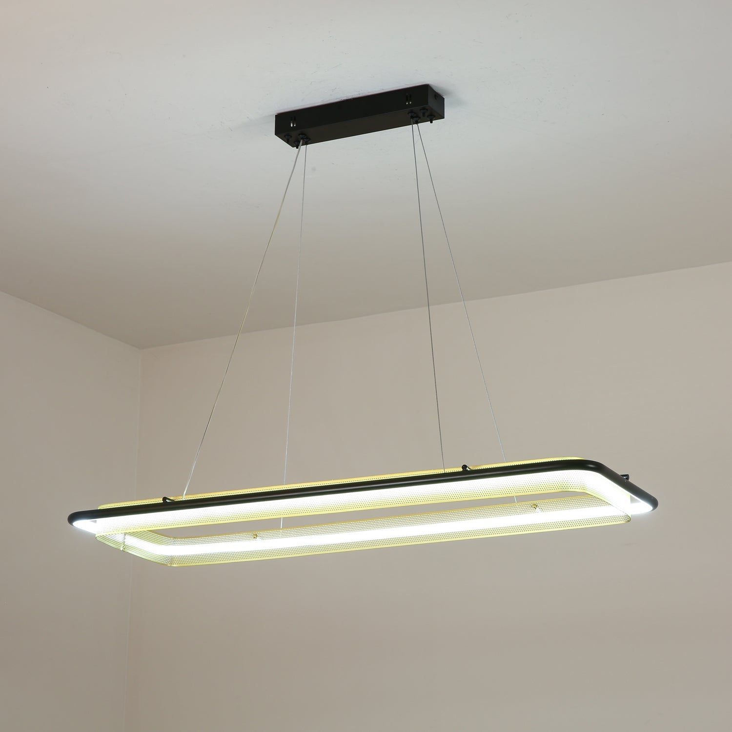 Erveliel Modern Minimalist LED Round Chandelier-Neutral Decor