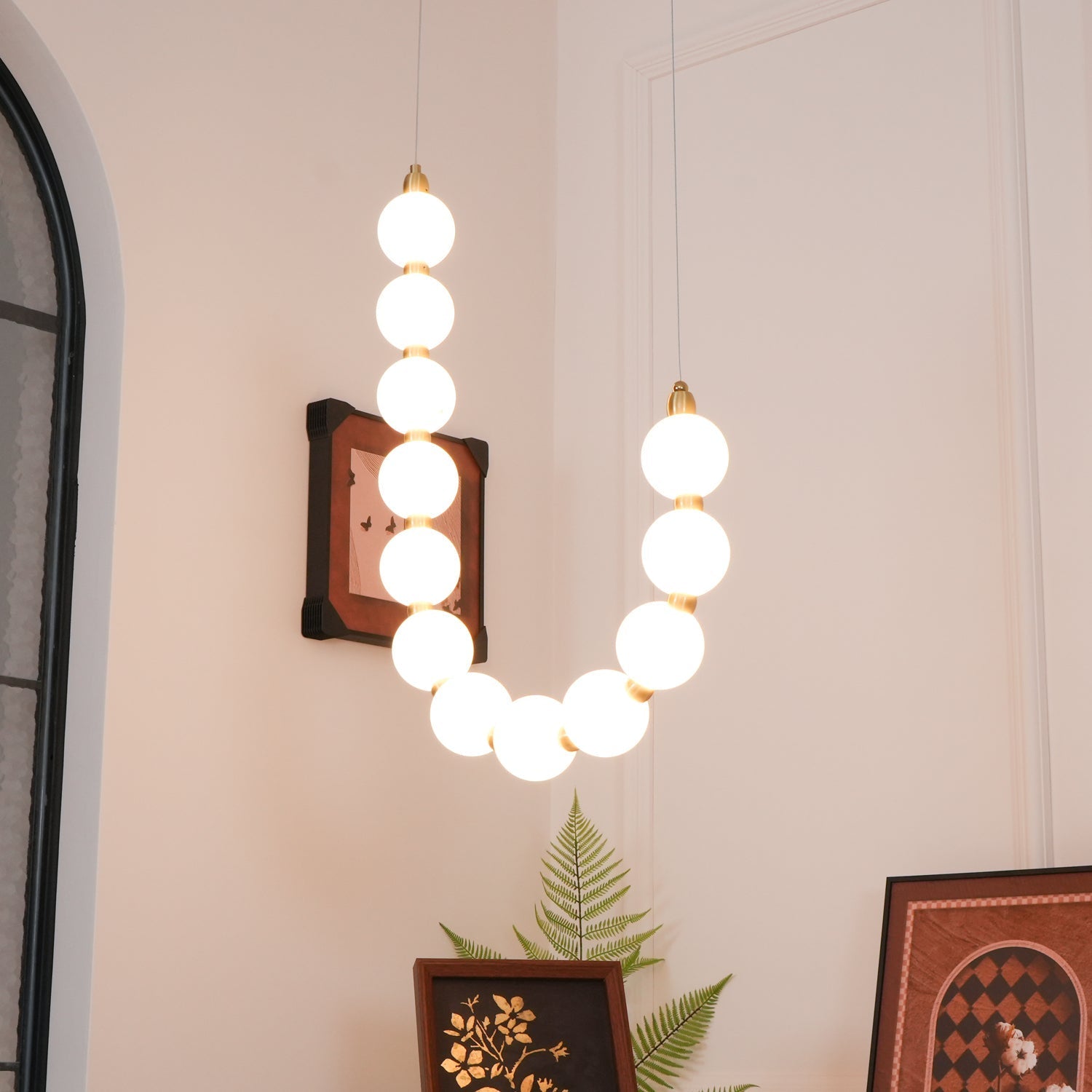 Gem Modern Acrylic Chandelier-Neutral Decor