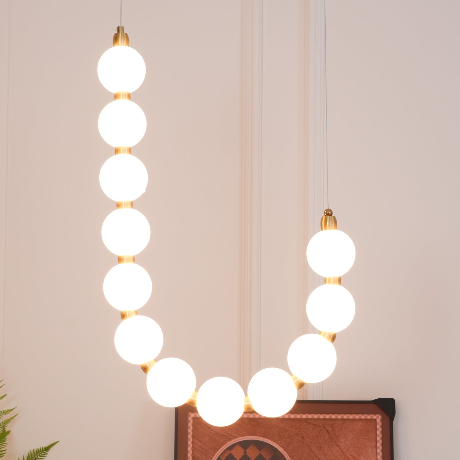 Gem Modern Acrylic Chandelier-Neutral Decor