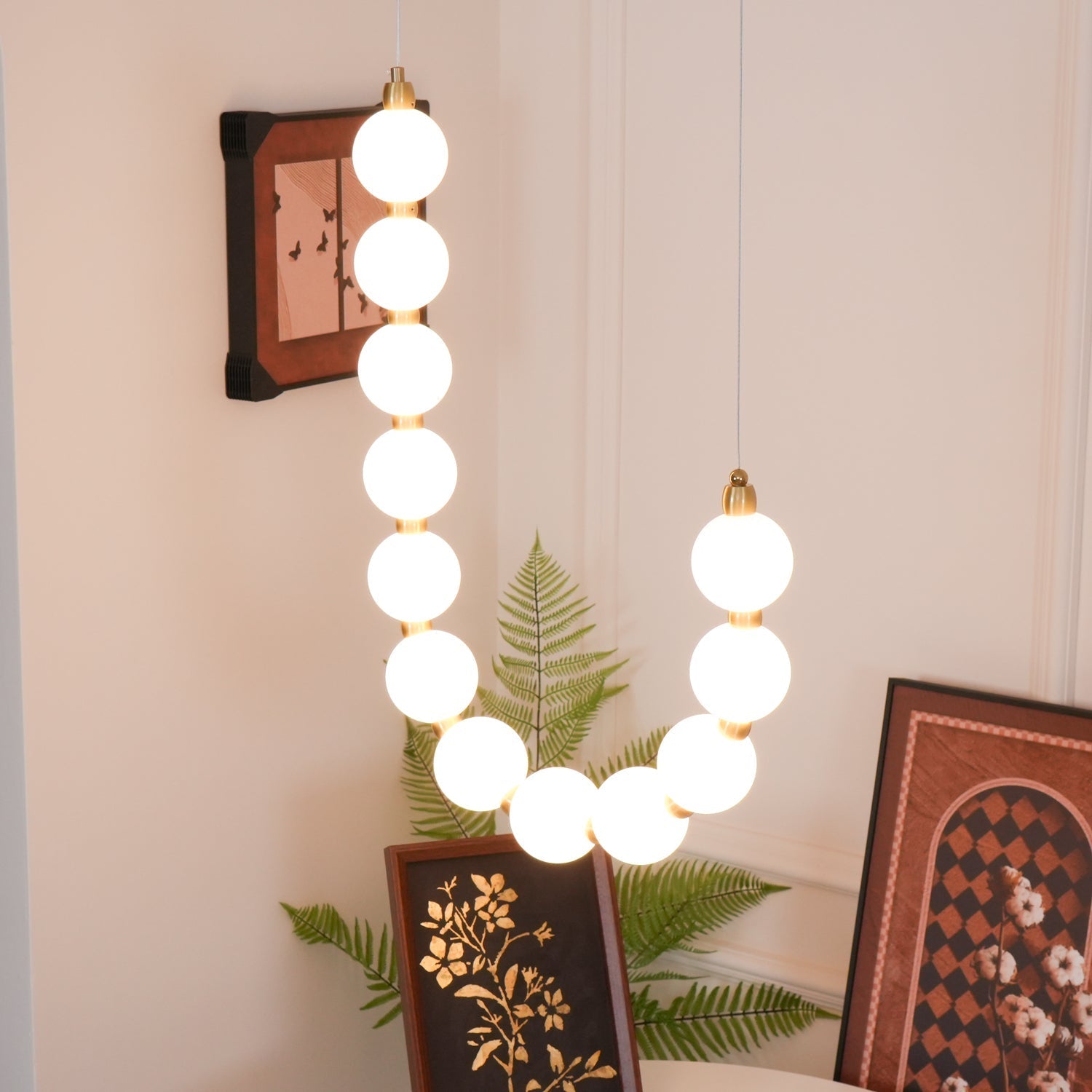 Gem Modern Acrylic Chandelier-Neutral Decor