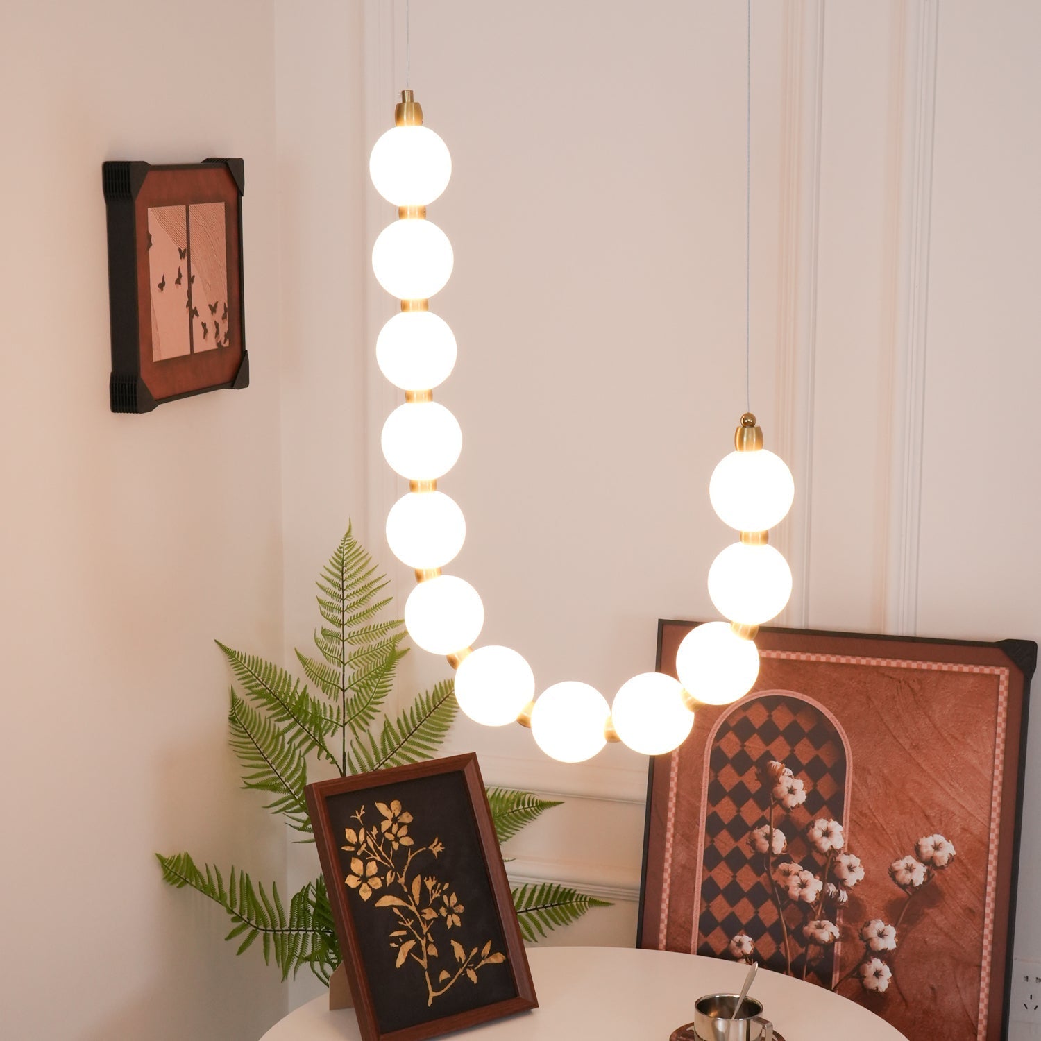 Gem Modern Acrylic Chandelier-Neutral Decor