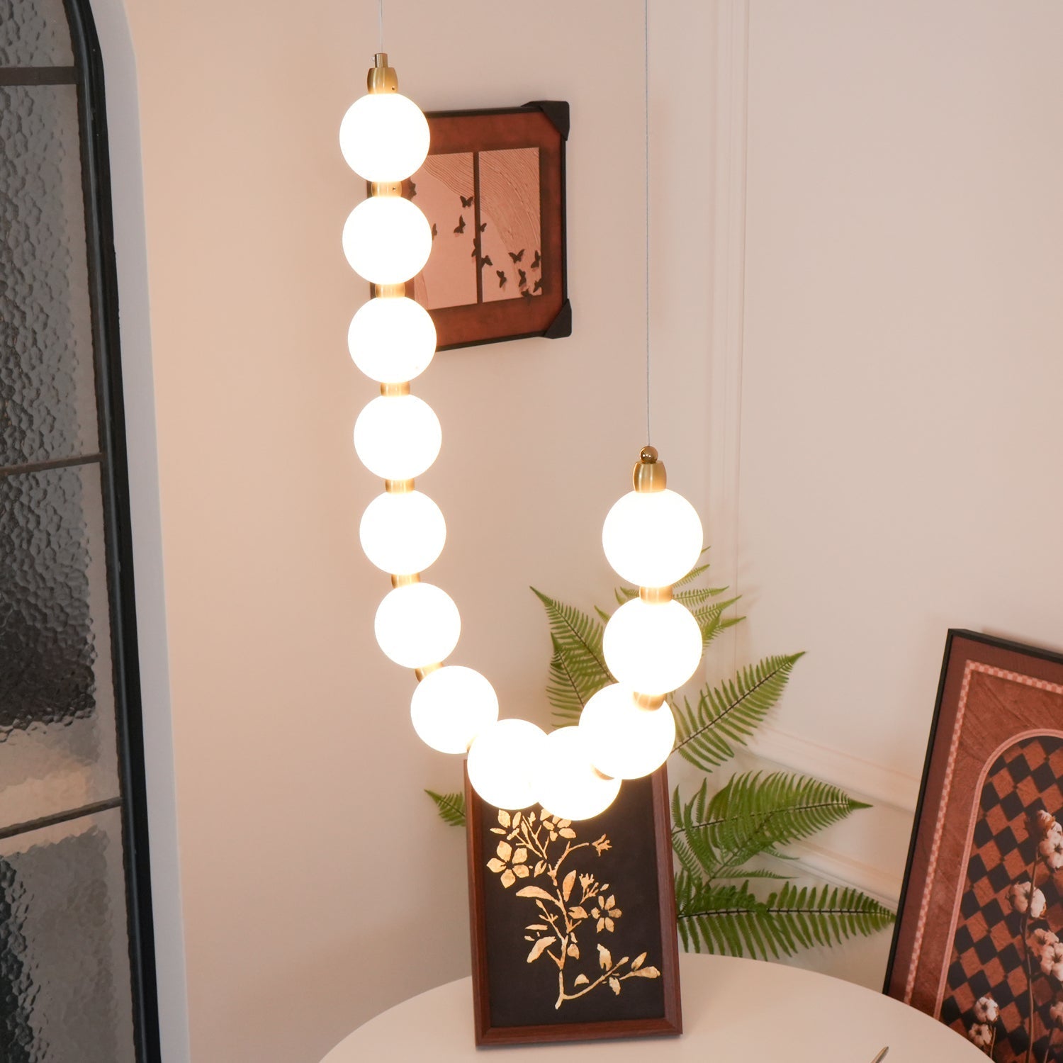 Gem Modern Acrylic Chandelier-Neutral Decor