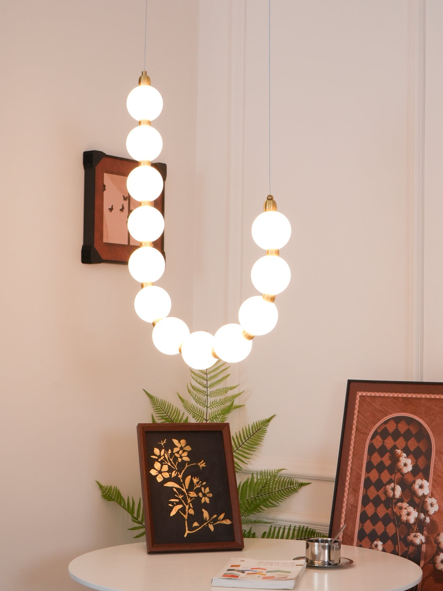 Gem Modern Acrylic Chandelier-Neutral Decor