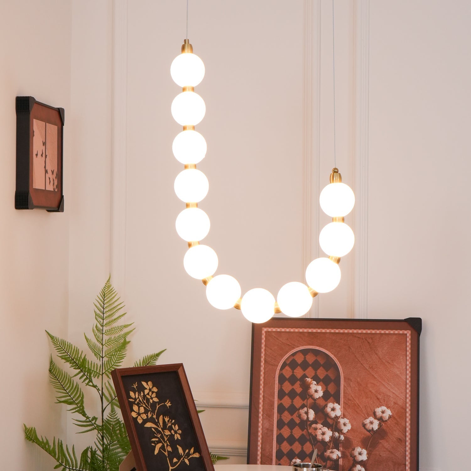 Gem Modern Acrylic Chandelier-Neutral Decor