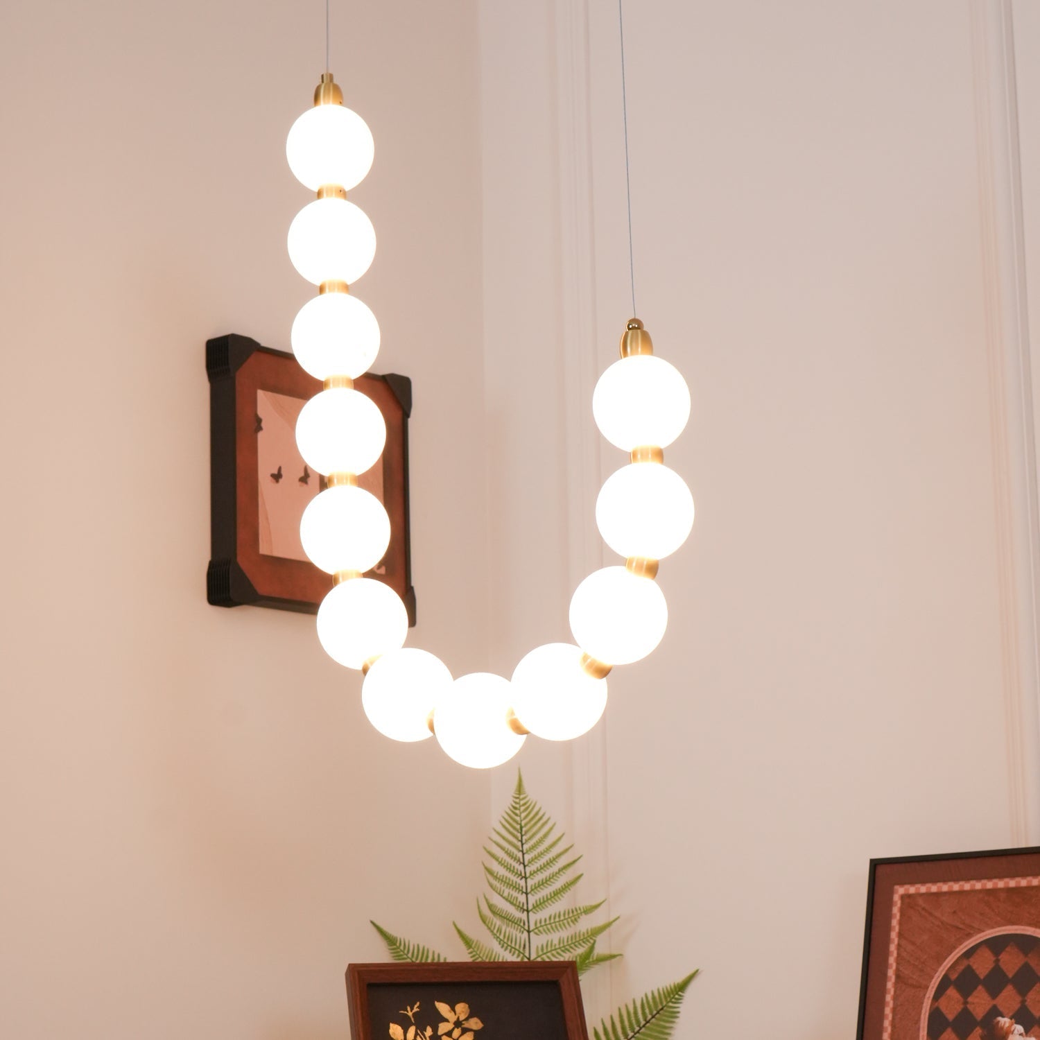 Gem Modern Acrylic Chandelier-Neutral Decor