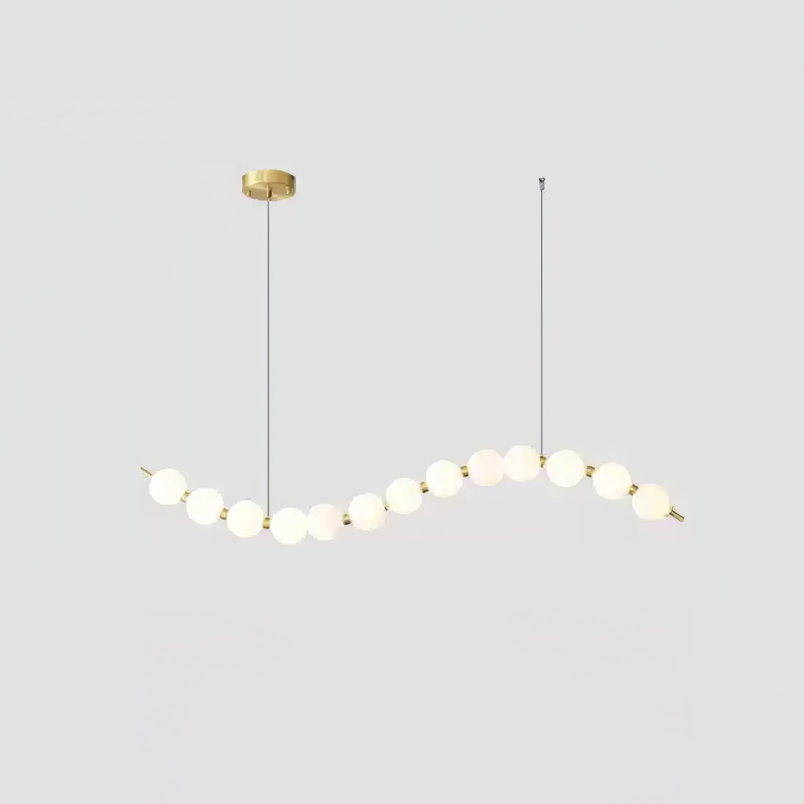 Gem Modern Acrylic Chandelier-Neutral Decor