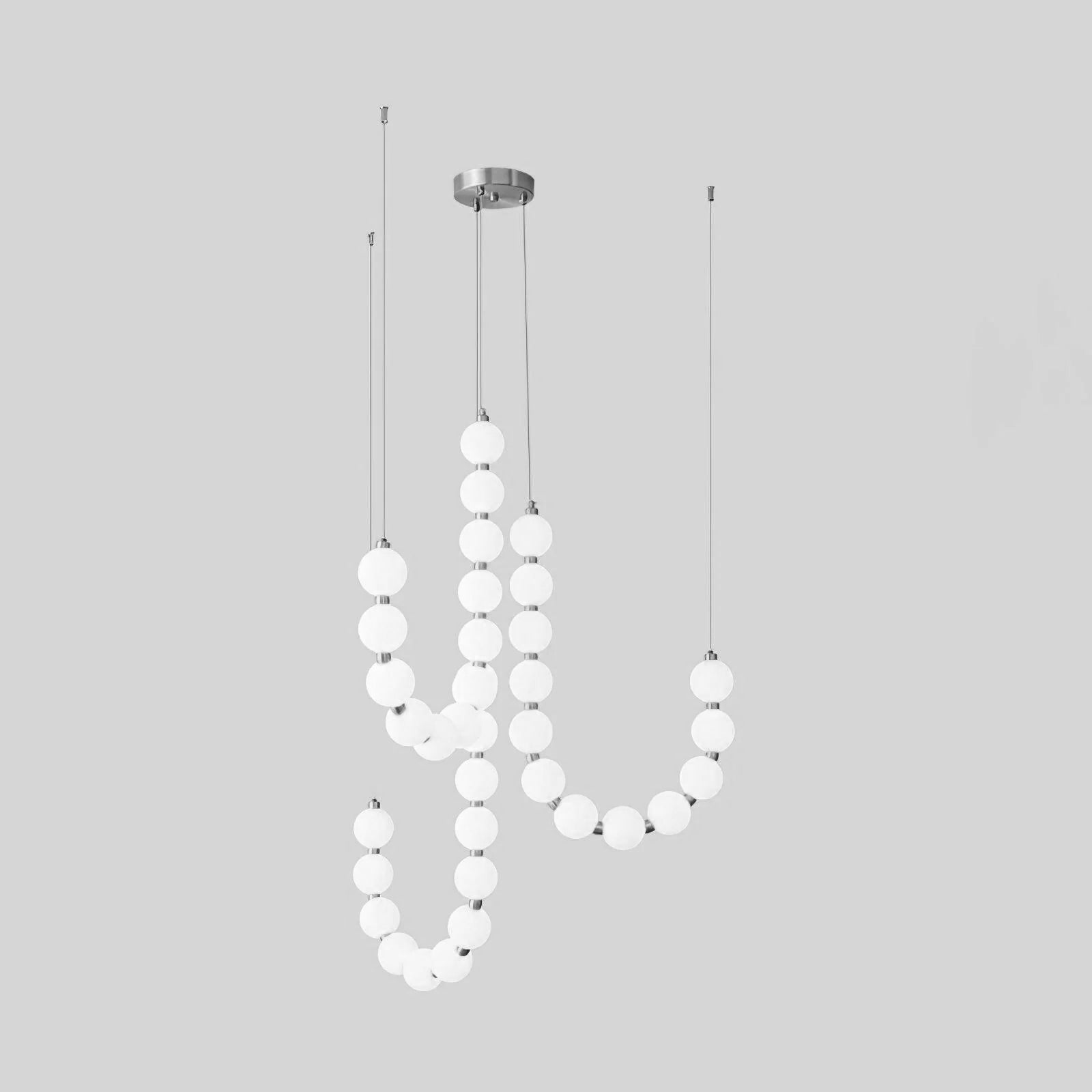 Gem Modern Acrylic Chandelier-Neutral Decor