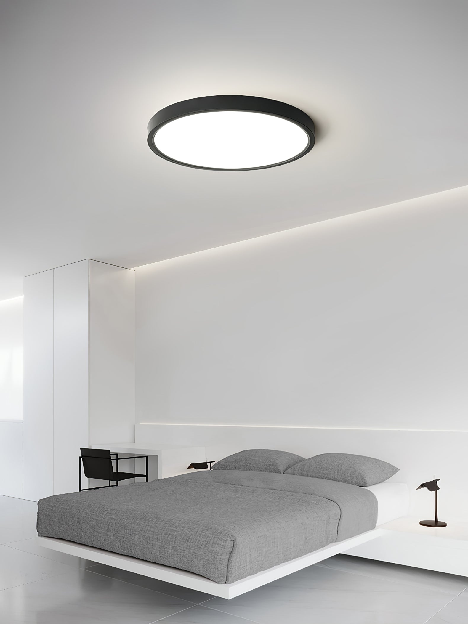 Ulnorisra Modern Minimalist Thinnest Round Ceiling Light-Neutral Decor