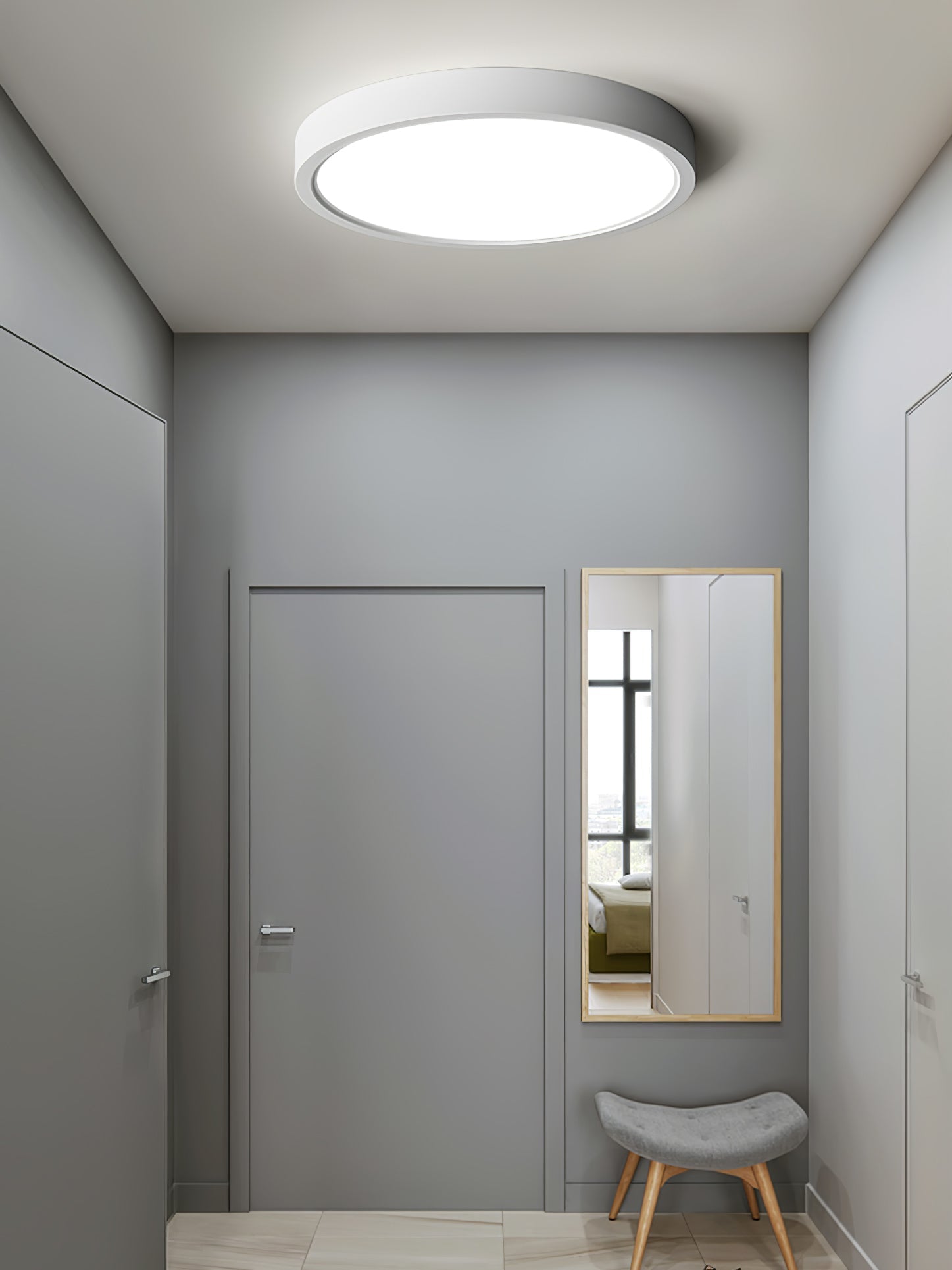 Ulnorisra Modern Minimalist Thinnest Round Ceiling Light-Neutral Decor