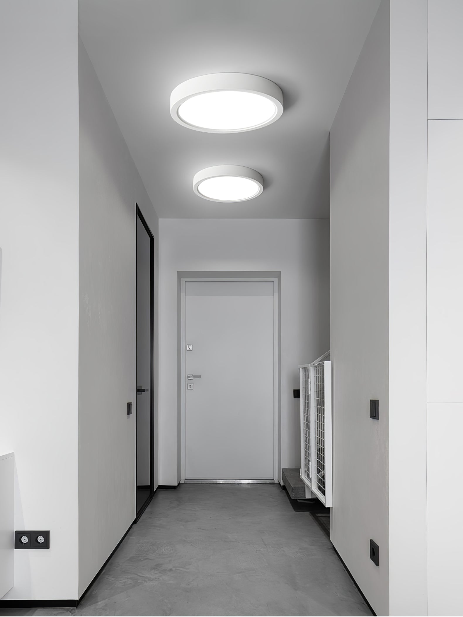 Ulnorisra Modern Minimalist Thinnest Round Ceiling Light-Neutral Decor