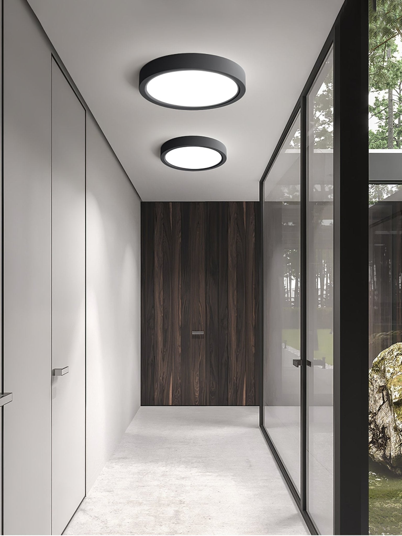 Ulnorisra Modern Minimalist Thinnest Round Ceiling Light-Neutral Decor