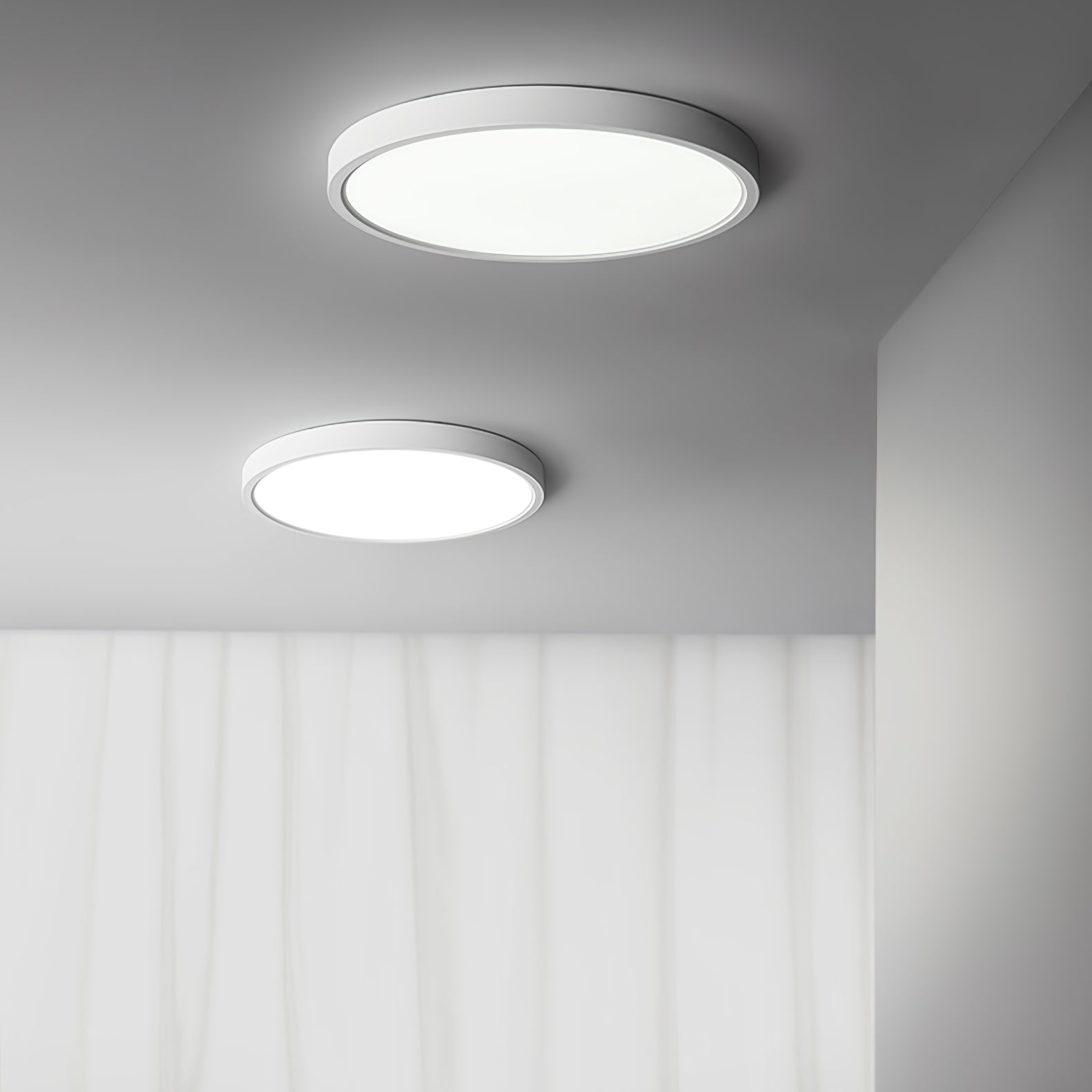 Ulnorisra Modern Minimalist Thinnest Round Ceiling Light-Neutral Decor