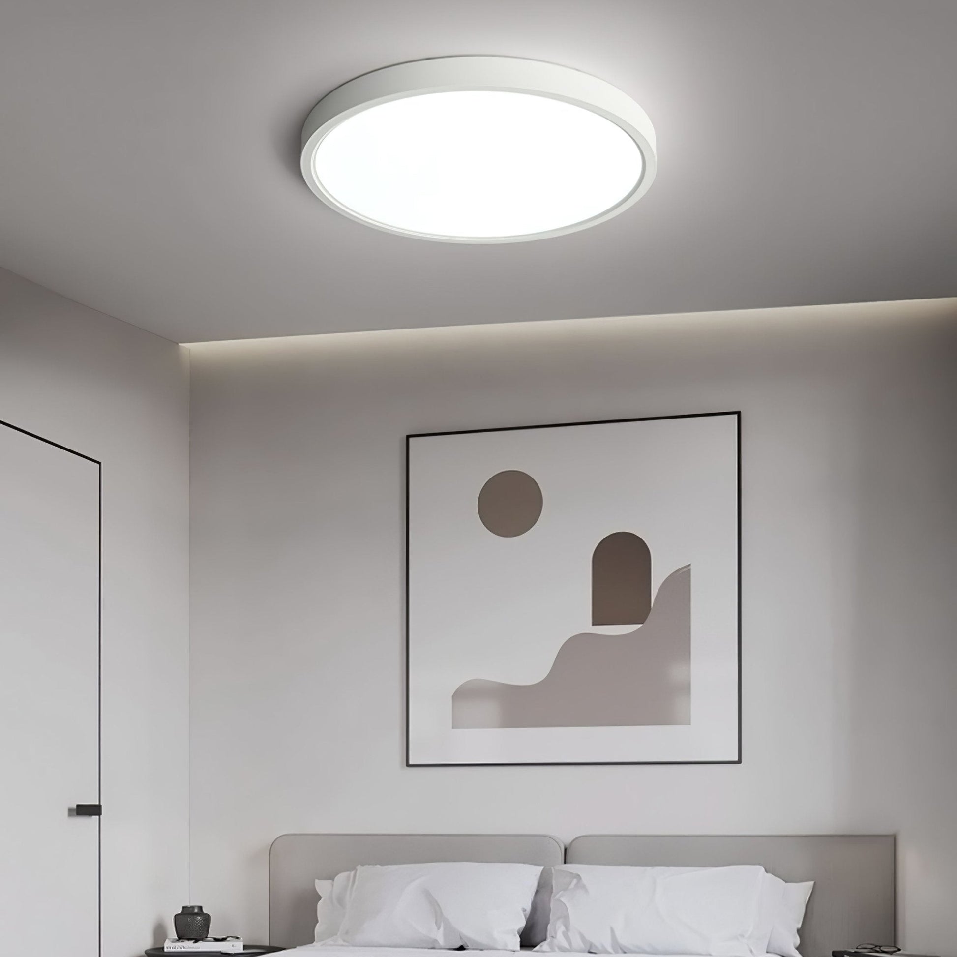 Ulnorisra Modern Minimalist Thinnest Round Ceiling Light-Neutral Decor