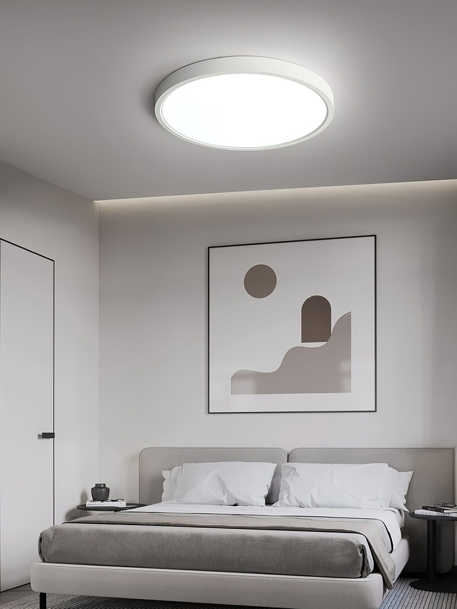 Ulnorisra Modern Minimalist Thinnest Round Ceiling Light-Neutral Decor