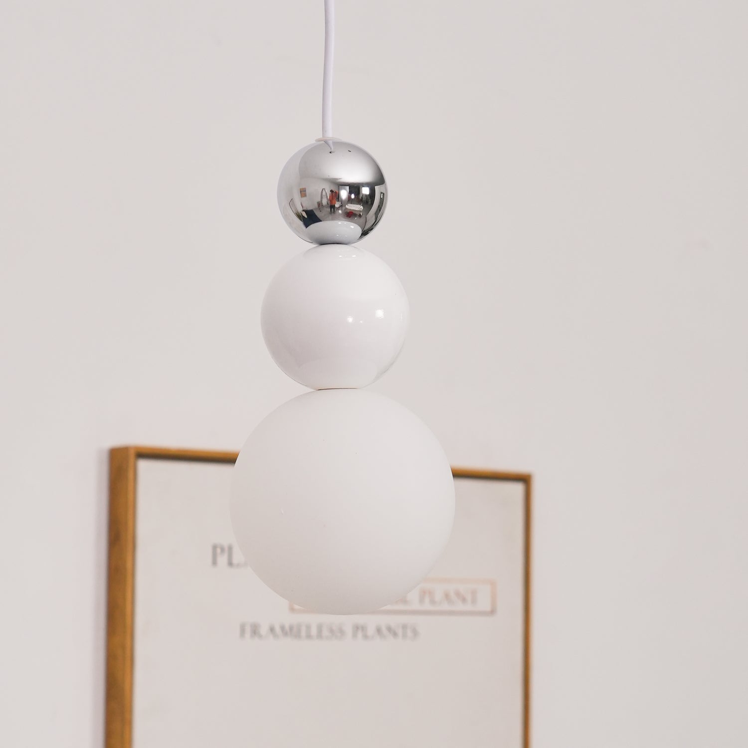 Elynd Acrylic Three Ball Pendant Lamp-Neutral Decor