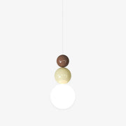 Elynd Acrylic Three Ball Pendant Lamp-Neutral Decor