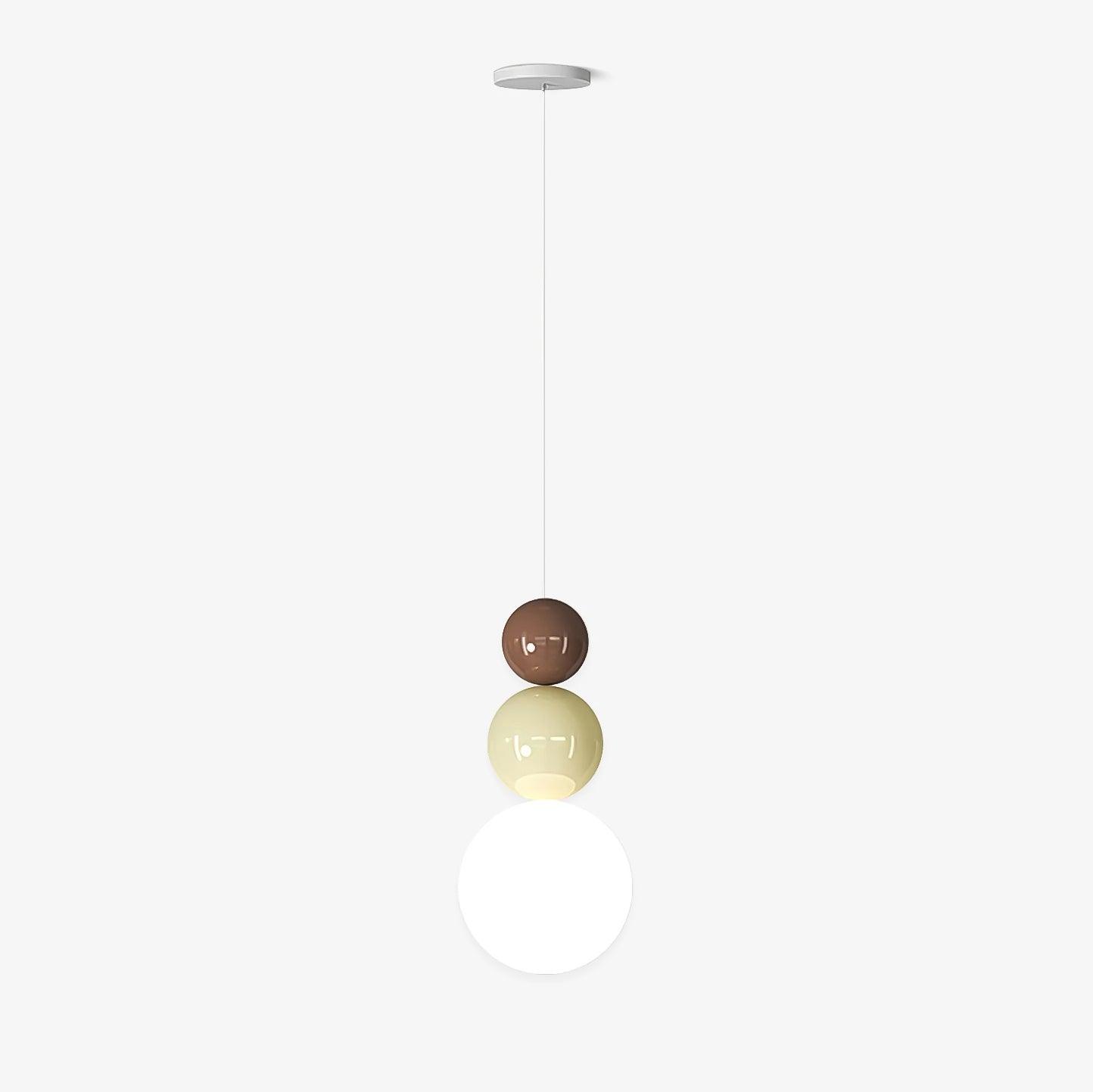 Elynd Acrylic Three Ball Pendant Lamp-Neutral Decor