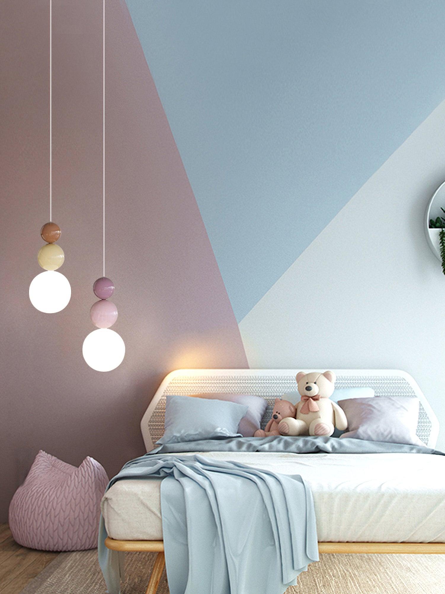 Elynd Acrylic Three Ball Pendant Lamp-Neutral Decor
