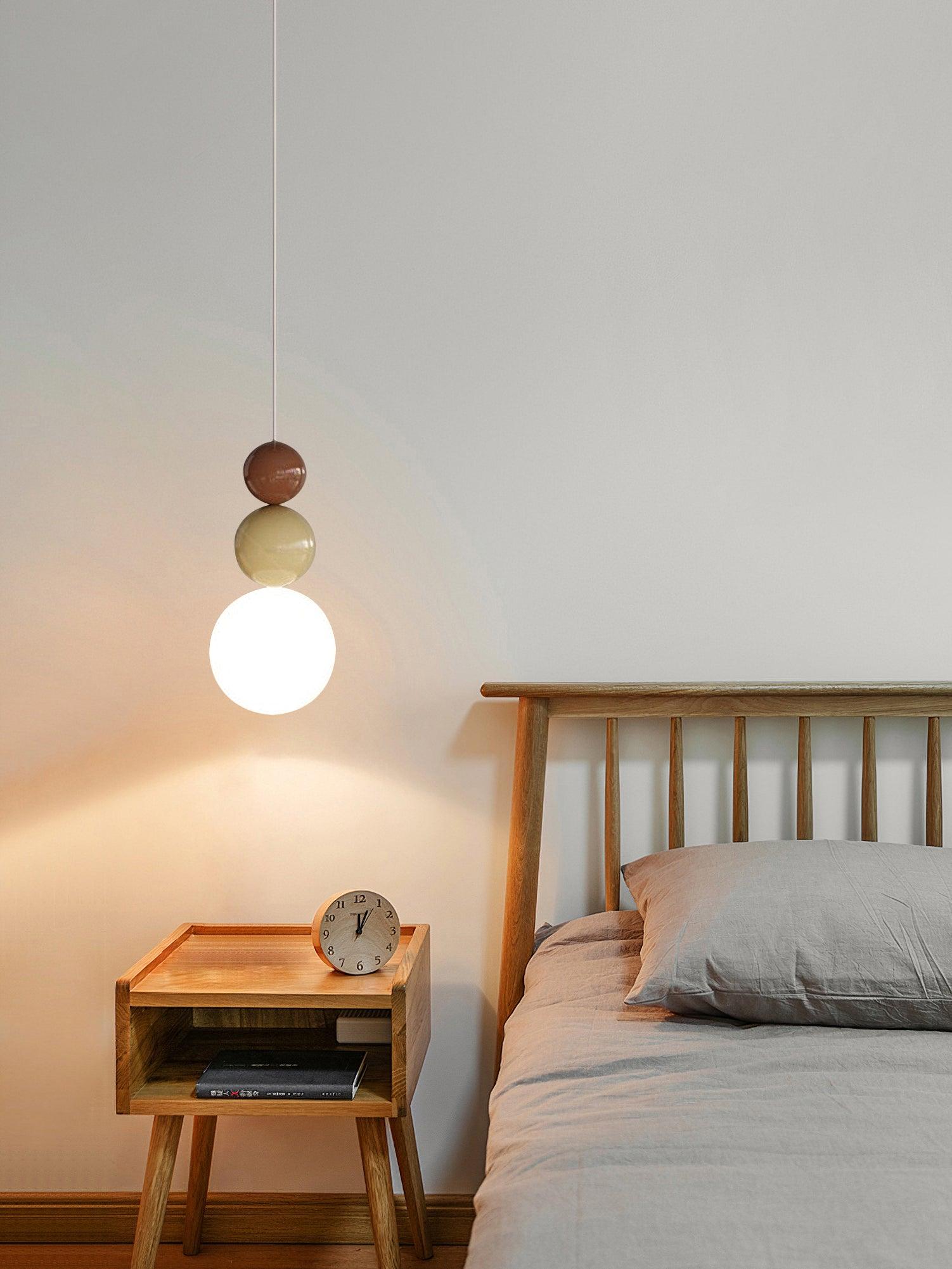 Elynd Acrylic Three Ball Pendant Lamp-Neutral Decor