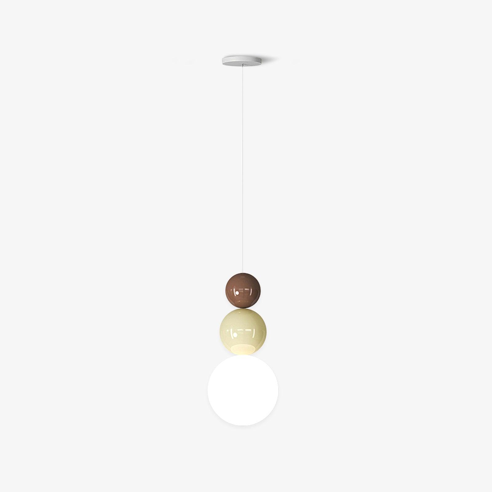 Elynd Acrylic Three Ball Pendant Lamp-Neutral Decor