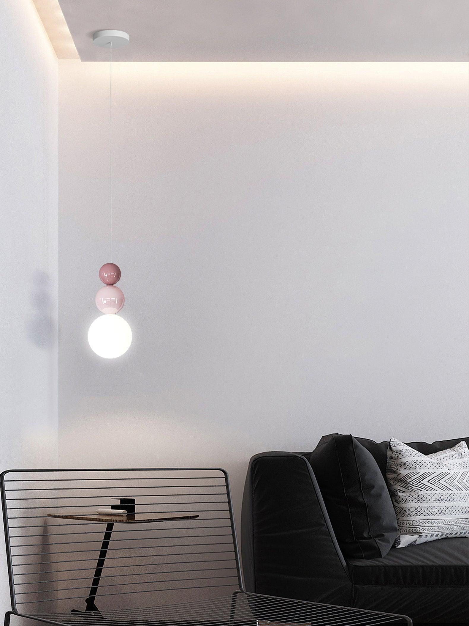 Elynd Acrylic Three Ball Pendant Lamp-Neutral Decor