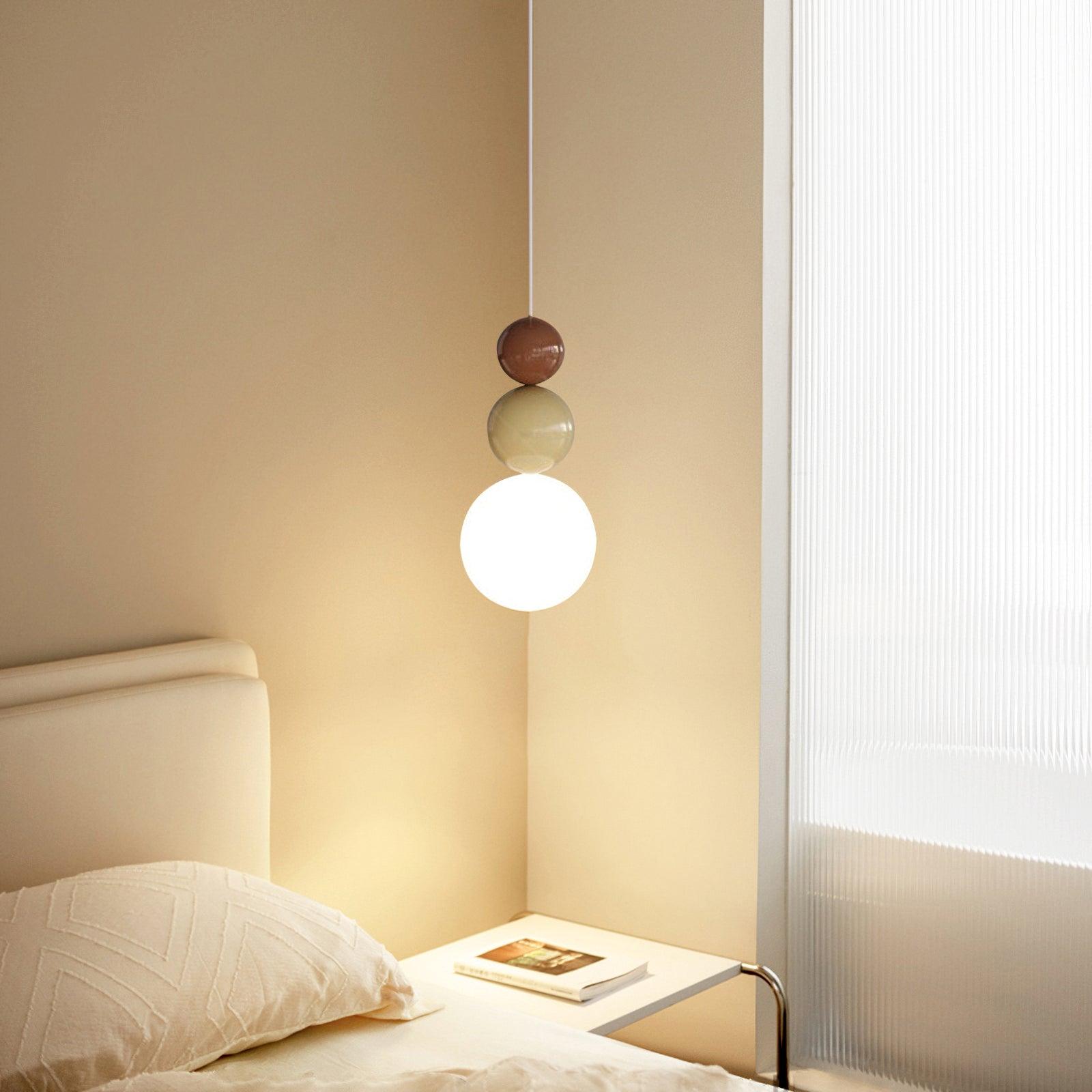 Elynd Acrylic Three Ball Pendant Lamp-Neutral Decor